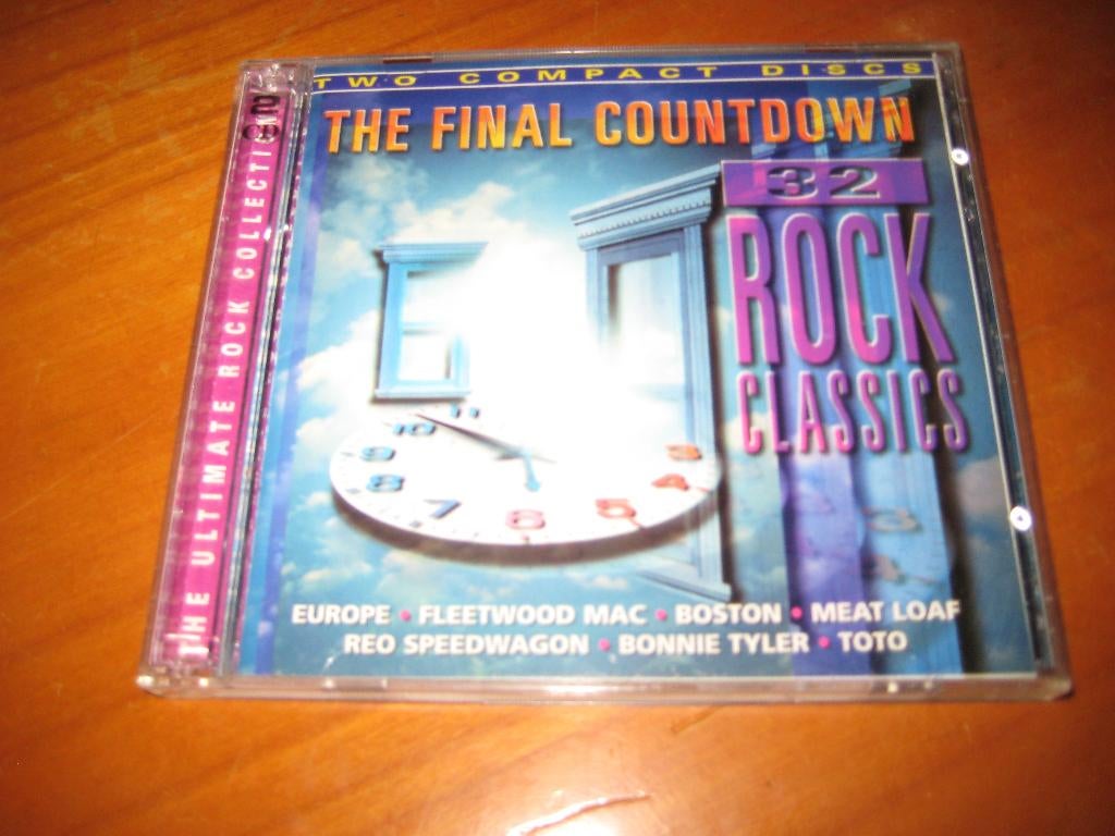 The Final Countdown, 32 Rock Classics, 2 CDs, Ophalen of Verzenden, Zo goed als nieuw