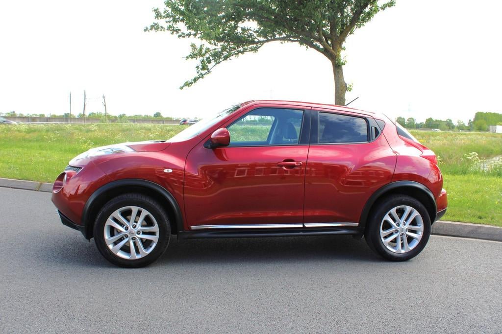 Nissan Juke 1.6 Acenta Eco Climate Control, APK 06-04-2027, Voorwielaandrijving, Euro 5, Stof, Zwart