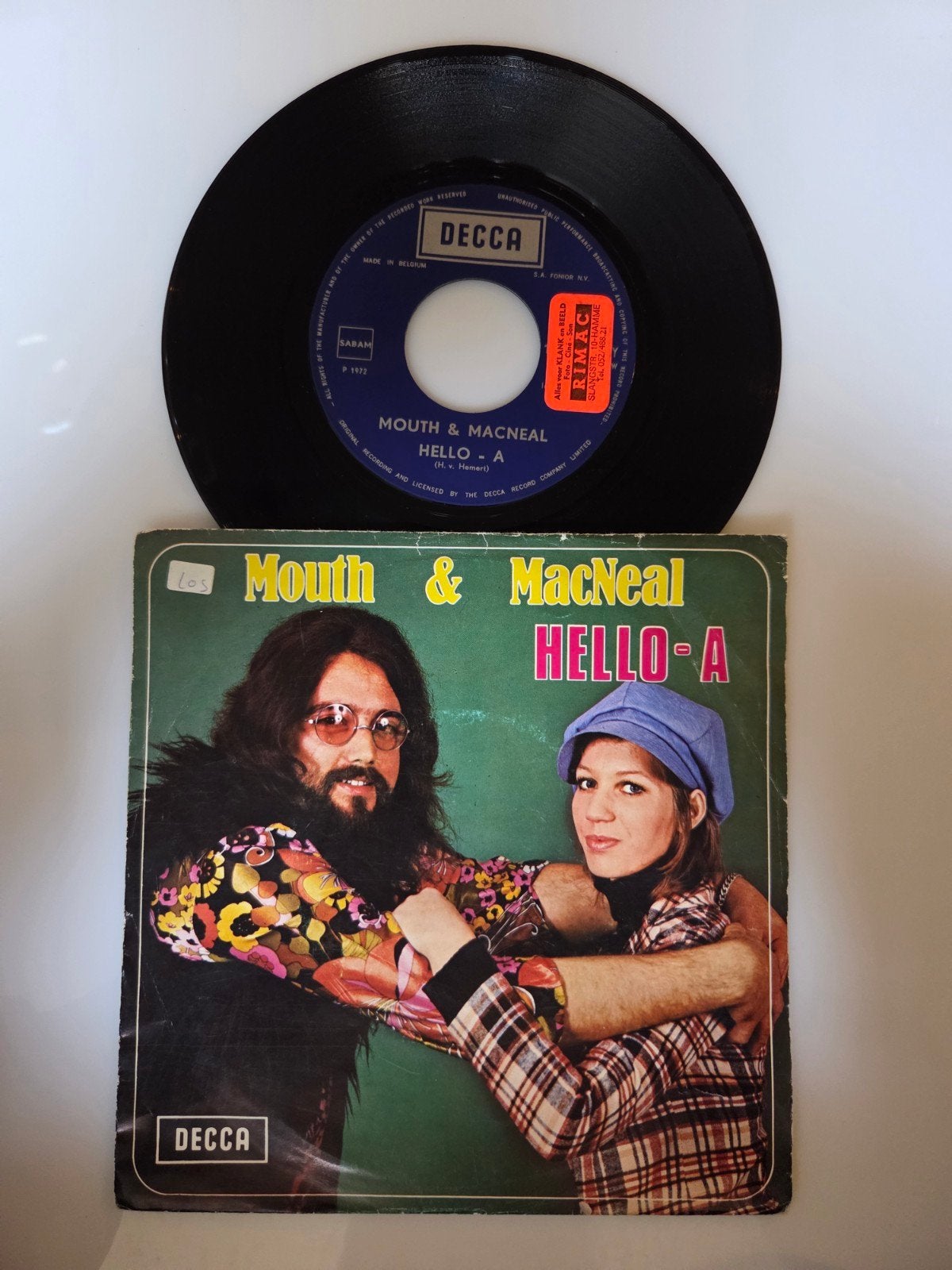 Mouth & MacNeal - Hello A, Cd's en Dvd's, Ophalen of Verzenden, Gebruikt, 7 inch, Pop