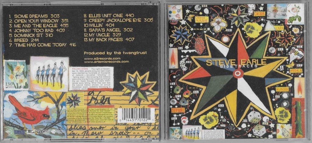 Steve Earle - Sidetracks, Ophalen of Verzenden, Gebruikt, Poprock