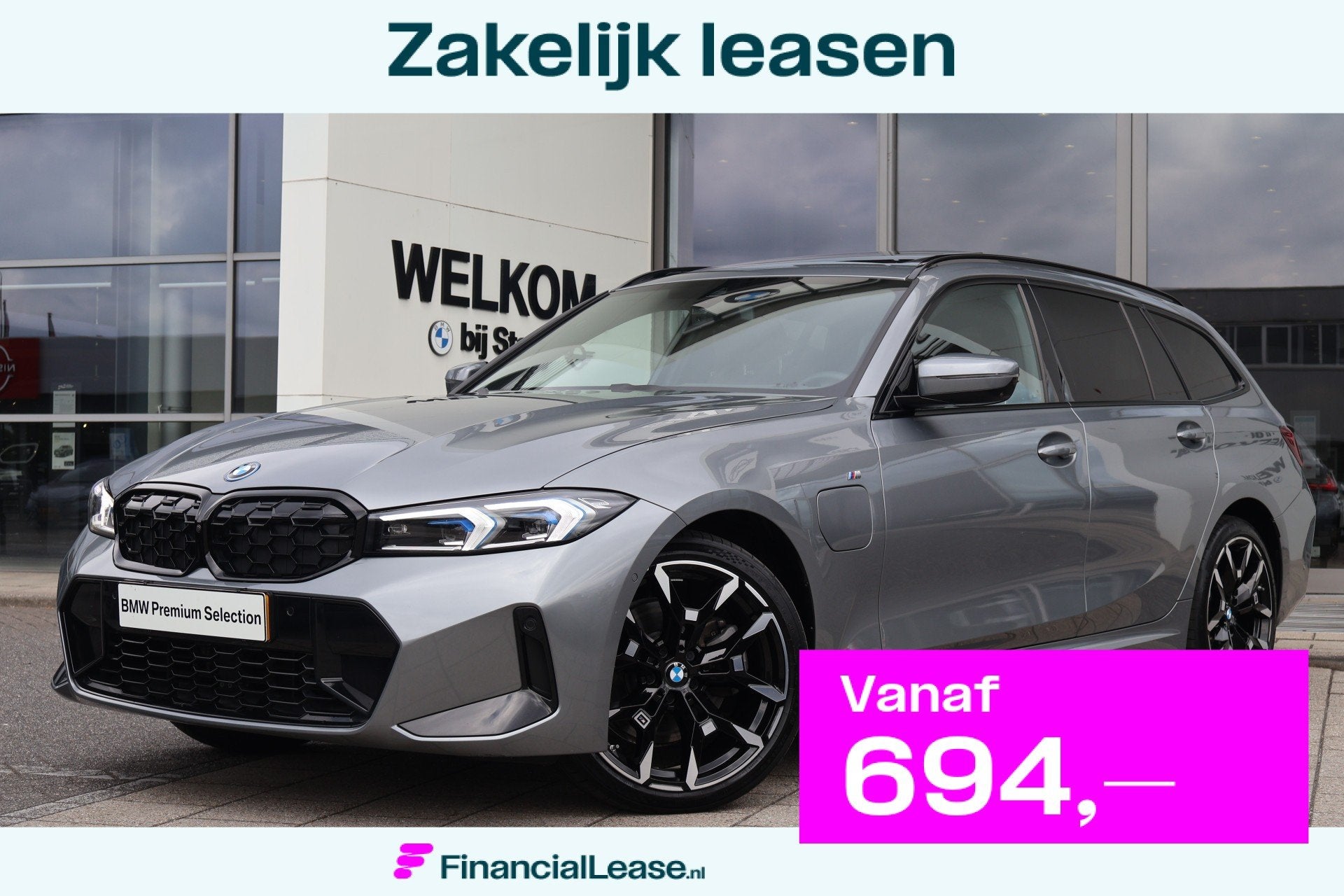 BMW 3 Serie Touring 330e M Sport Automaat / Panoramadak / Tr, Automaat, 1998 cc, Achterwielaandrijving, Gebruikt