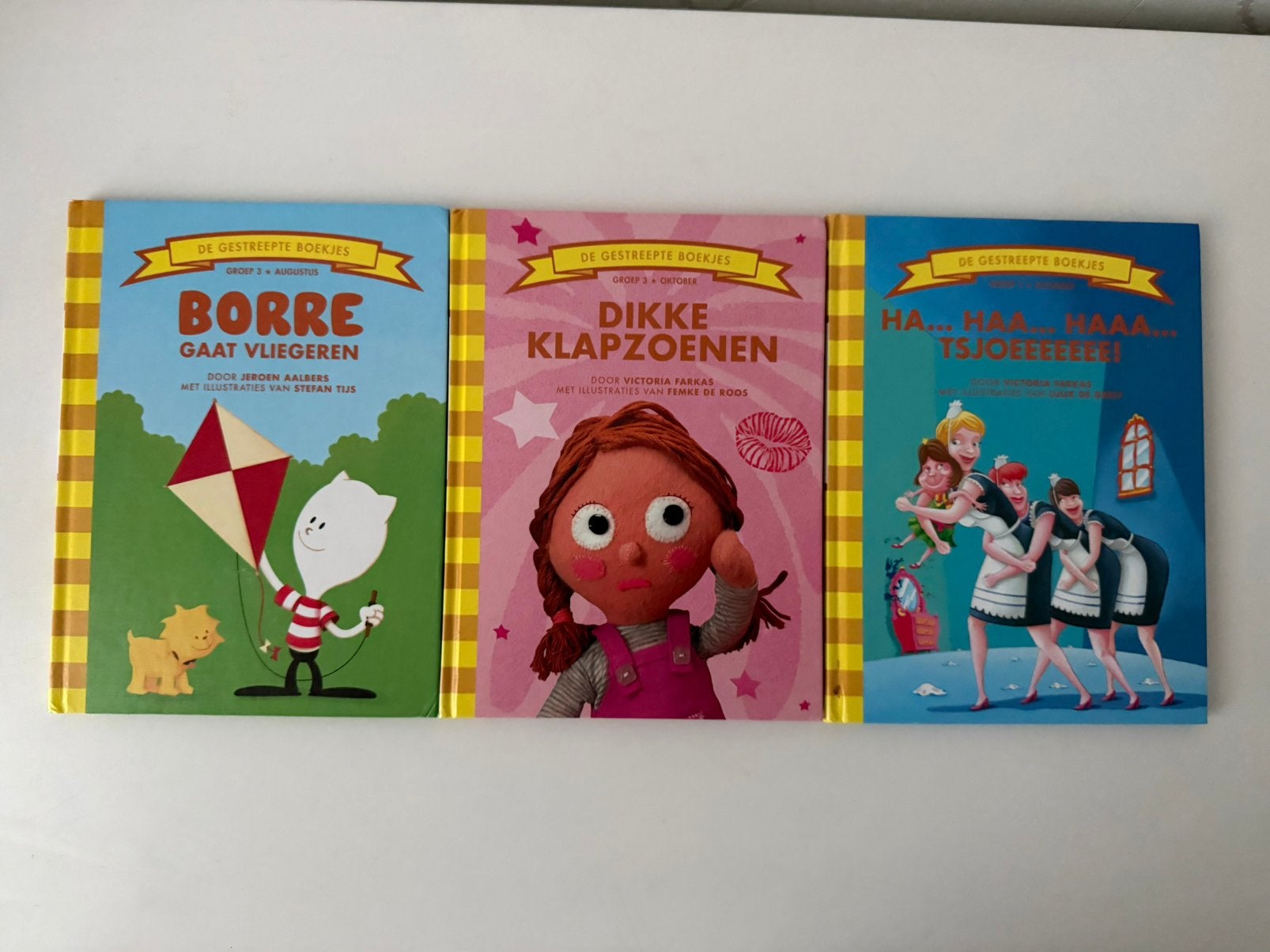 3 x Borre boekje groep 3, Boeken, Ophalen of Verzenden, Gelezen