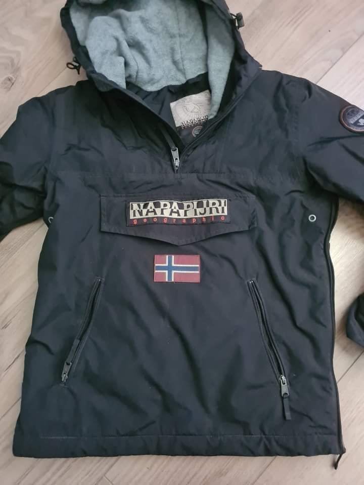 Napapijri jas zwart Maat S, Verzenden, Zwart, Zo goed als nieuw, Napapijri