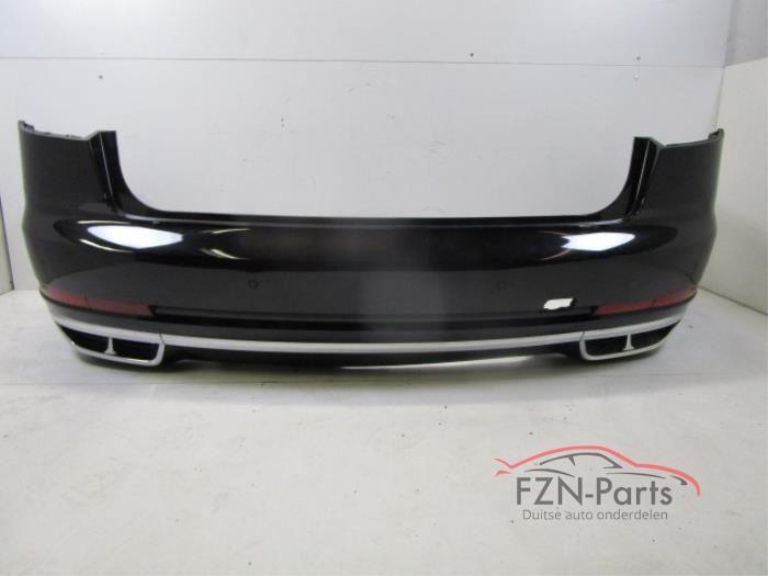Audi A8 4N Achterbumper 4PDC Briljant Zwart, Auto-onderdelen, Ophalen of Verzenden, Gebruikt, Achter, Bumper