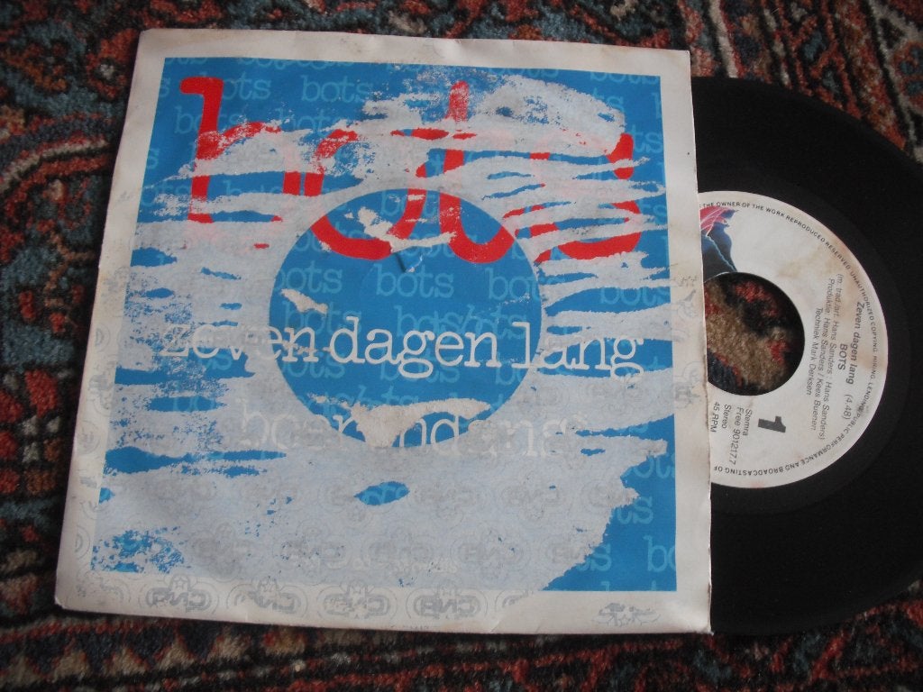 Bots - Zeven dagen lang., Ophalen of Verzenden, Gebruikt, 12 inch, Levenslied of Smartlap