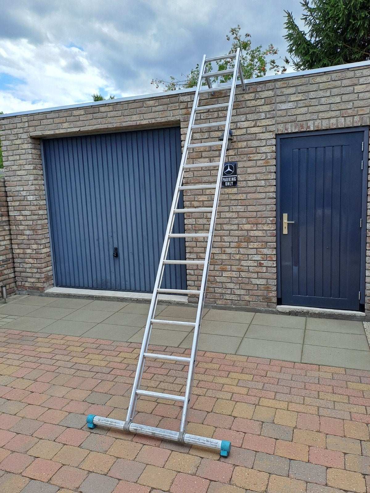 Ladder, Doe-het-zelf en Verbouw, Ladders en Trappen, Ophalen, Zo goed als nieuw, 2 tot 4 meter