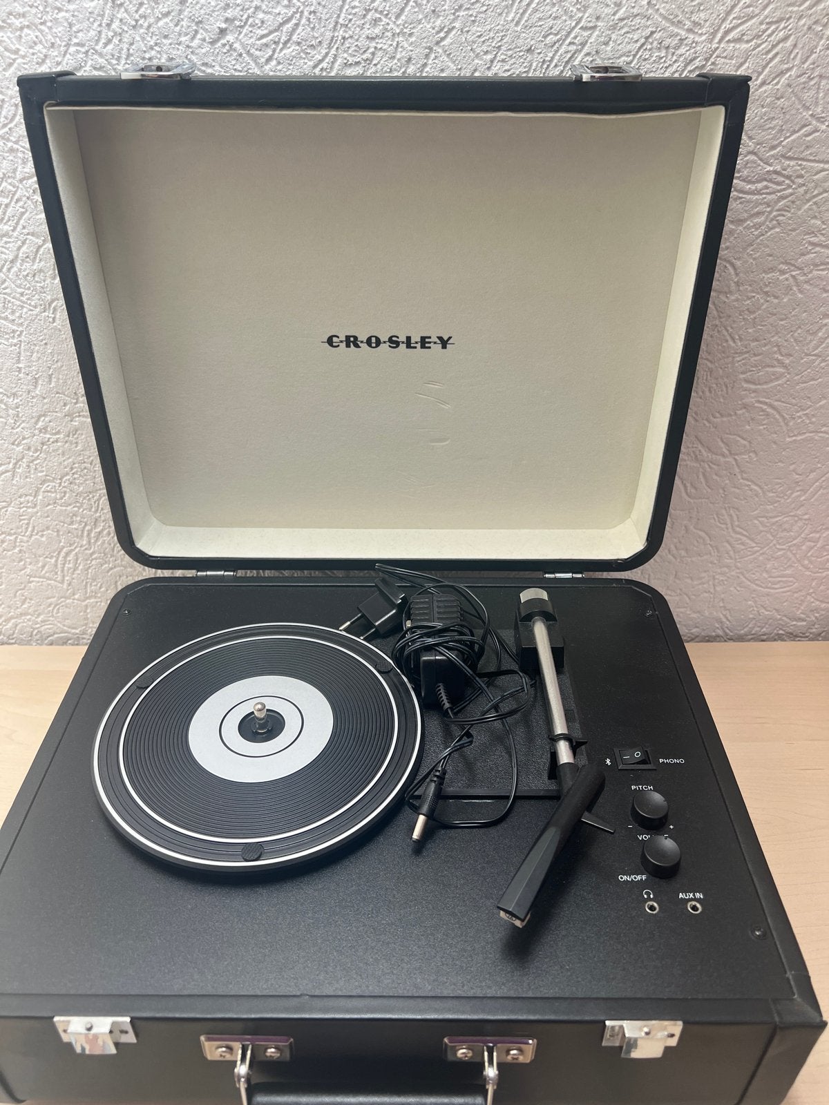 Crosley Platenspeler - Draagbaar en Stijlvol, Ophalen, Zo goed als nieuw, Platenspeler, Overige merken