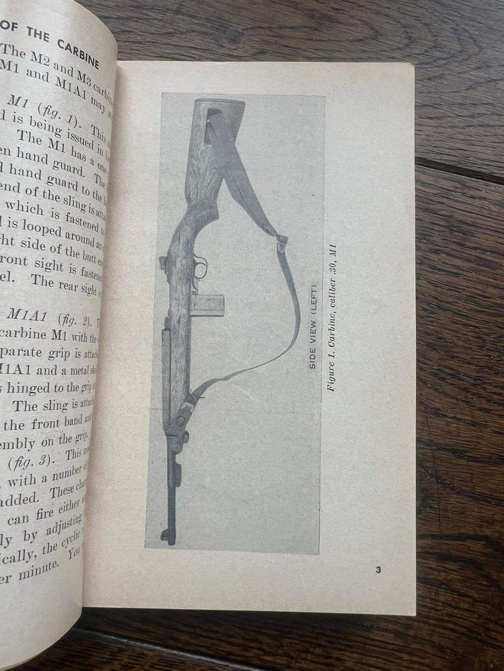 WO2 / Korea M1 Carbine Karabijn onderhoudsvoorschrift, Verzamelen, Ophalen, Amerika, Boek of Tijdschrift