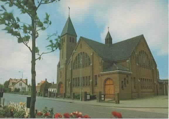 Kamperland Geref. Kerk, Verzenden, 1960 tot 1980, Ongelopen, Zeeland