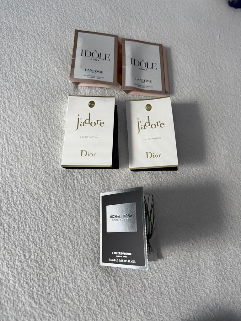 Parfum proefmonsters - Lancôme, Dior, Michael Kors, Sieraden, Tassen en Uiterlijk, Uiterlijk | Parfum, Nieuw, Ophalen of Verzenden
