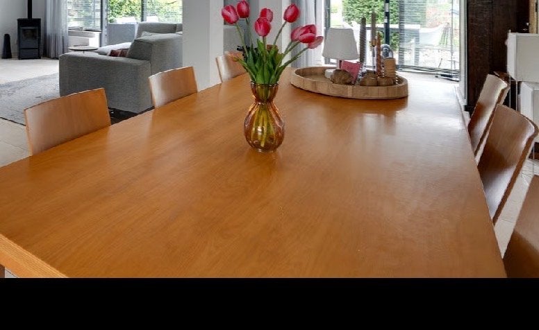 Richard Hutten eettafel 90x200, Huis en Inrichting, Ophalen, Gebruikt, 50 tot 100 cm, Vijf personen of meer