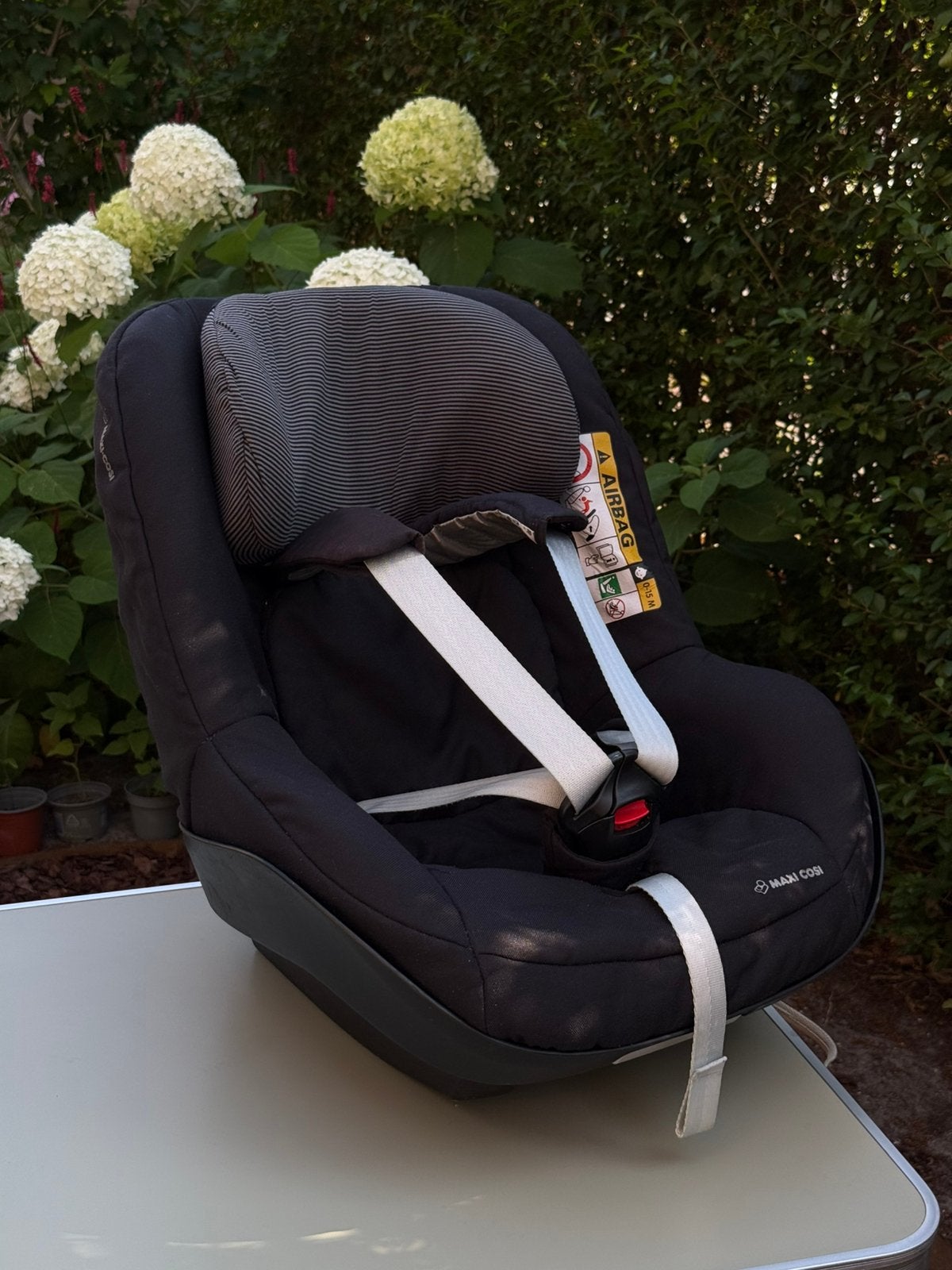 Maxi Cosi autostoeltje met dubbele isofix en spiegel, Kinderen en Baby's, Autostoeltjes, Ophalen, Verstelbare rugleuning, 0 t/m 18 kg
