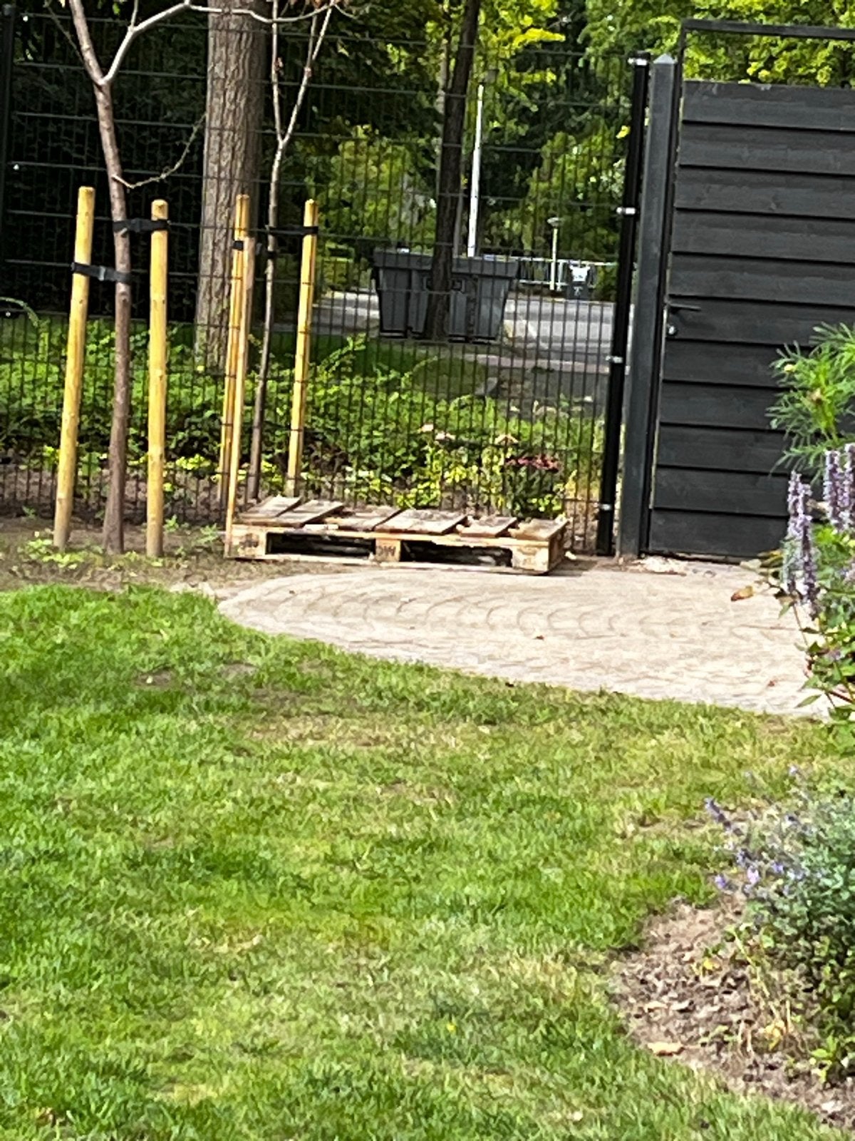Gratis pallet af te halen, Ophalen, Gebruikt