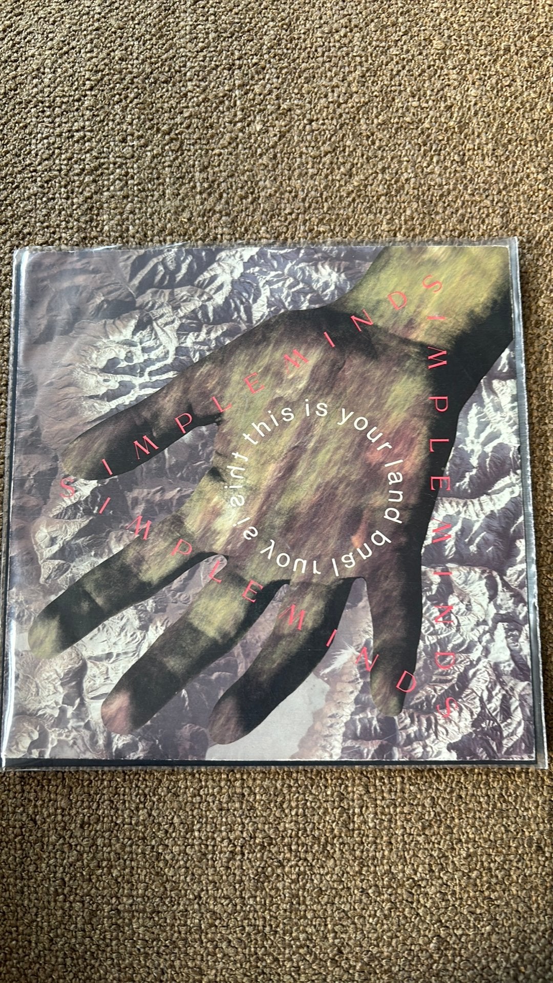 Simple Minds - This is your Land ( Full Lenght Version), Cd's en Dvd's, Vinyl Singles, Ophalen of Verzenden, Zo goed als nieuw