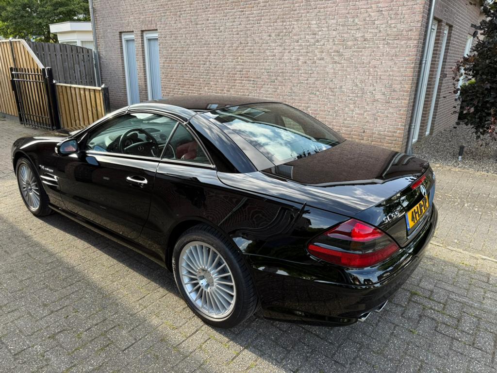 Mercedes SL (R230) AMG breedset 18” inch, Ophalen, 18 inch, Gebruikt, Velg(en)