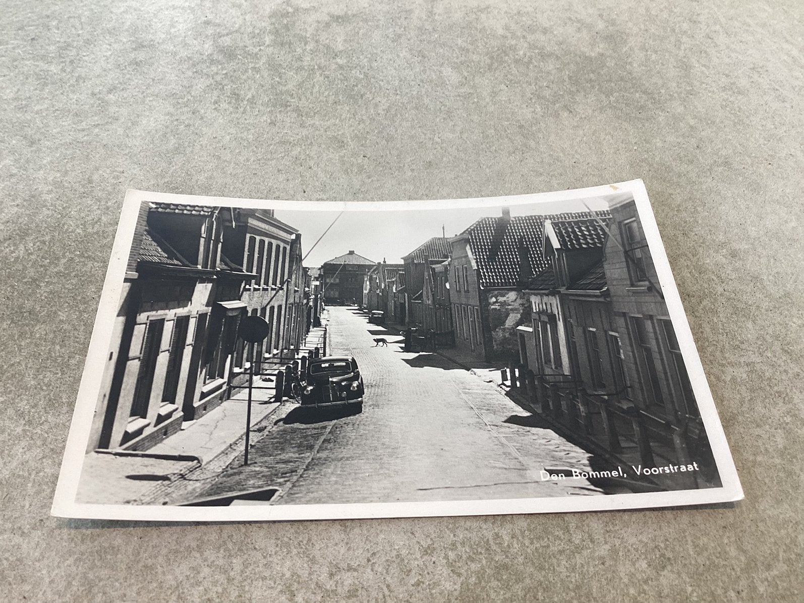 Den Bommel.        Voorstraat   1954, Ophalen of Verzenden, 1940 tot 1960, Zuid-Holland