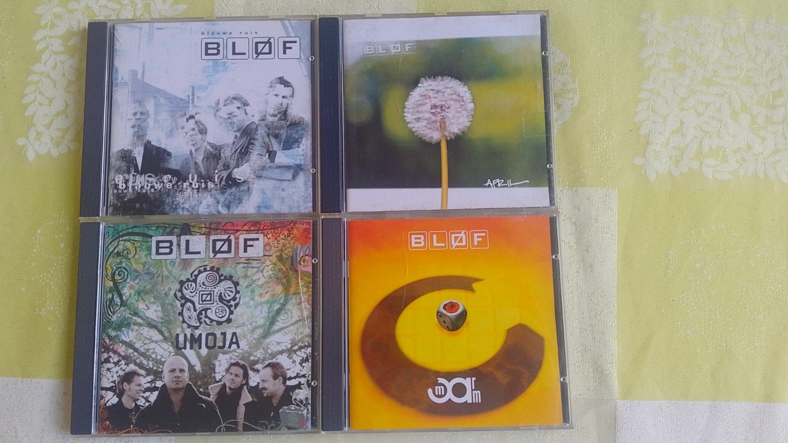 4 Blof CD's: April, Blauwe Ruis, Omarm, Umoja, Ophalen of Verzenden, Gebruikt, Pop, Album