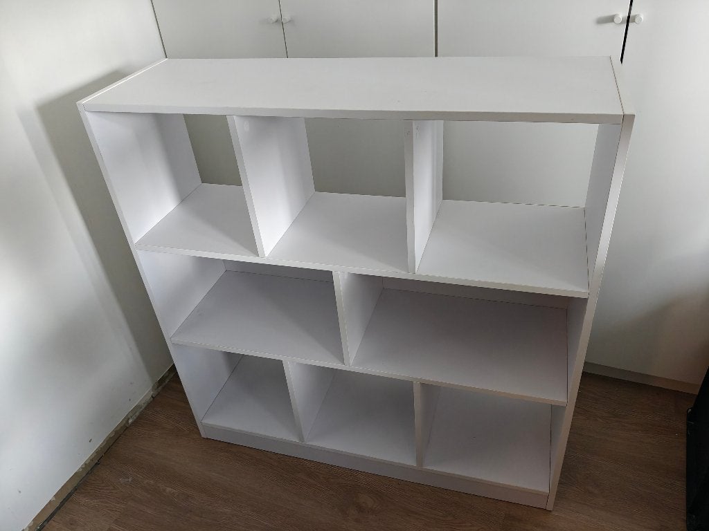 Vakkenkast MOET SNEL WEG, Ophalen, Met plank(en), Zo goed als nieuw, Minder dan 150 cm