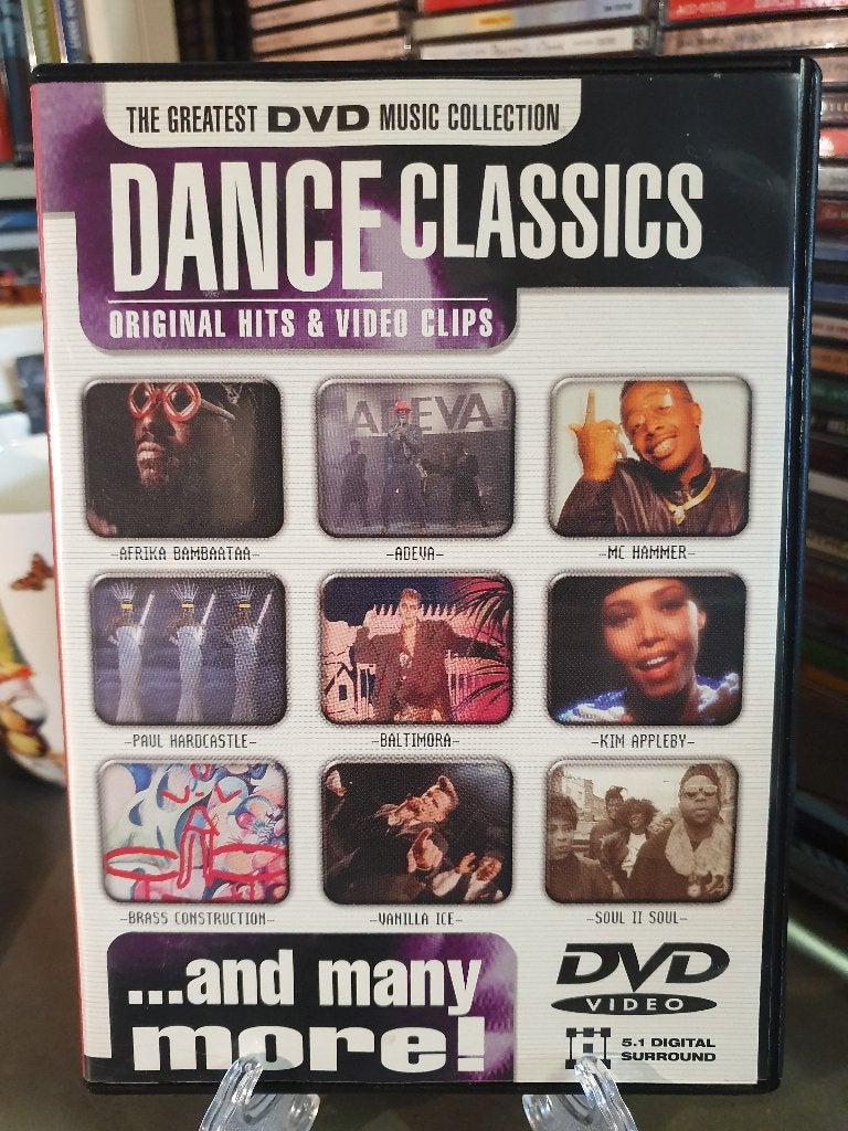 Dance classics original hits en video clips DVD, Cd's en Dvd's, Alle leeftijden, Ophalen, Zo goed als nieuw