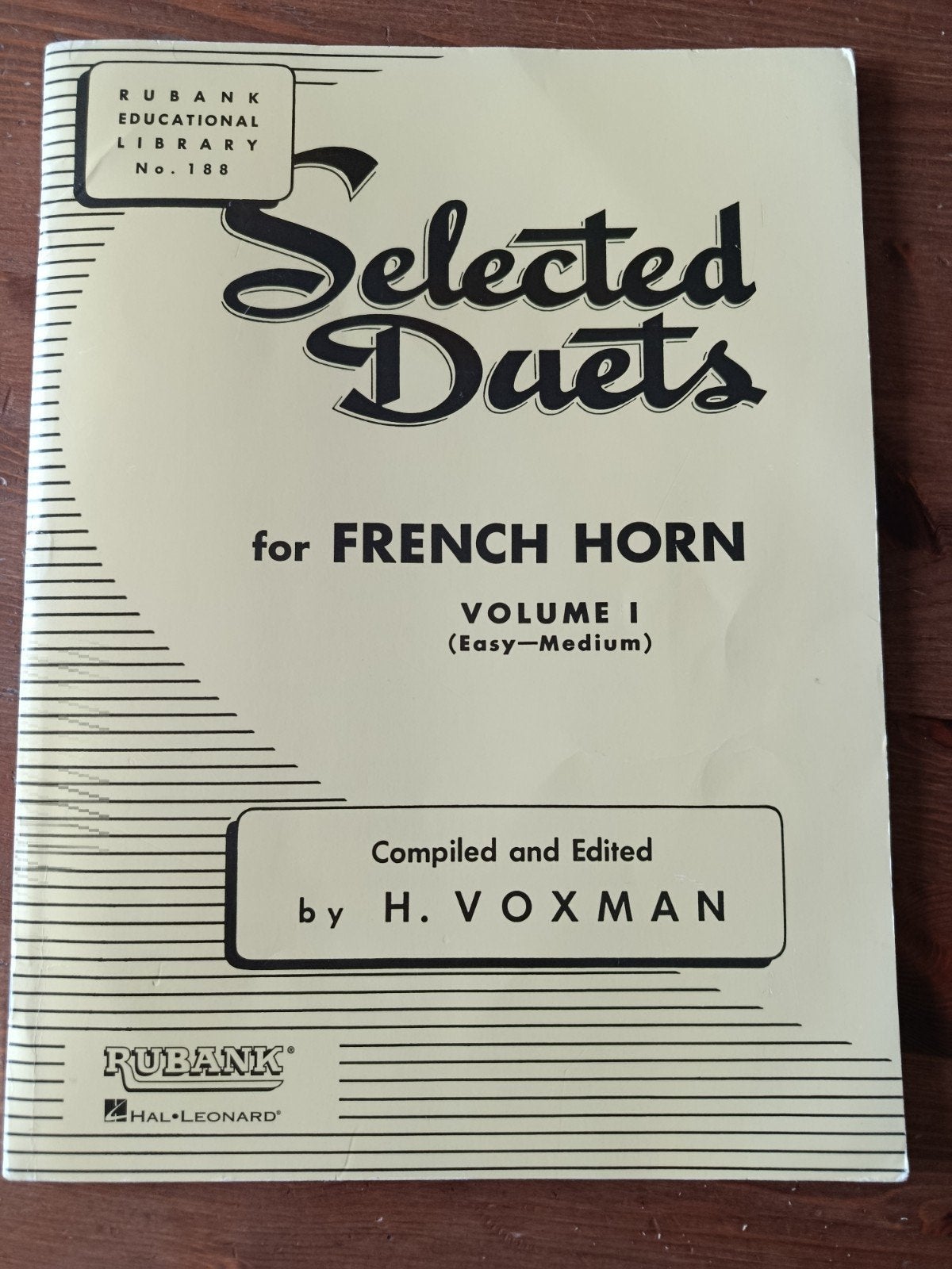 Selected Duets for French Horn Volume I (Easy-Medium), Klassiek, Les of Cursus, Ophalen of Verzenden, Zo goed als nieuw