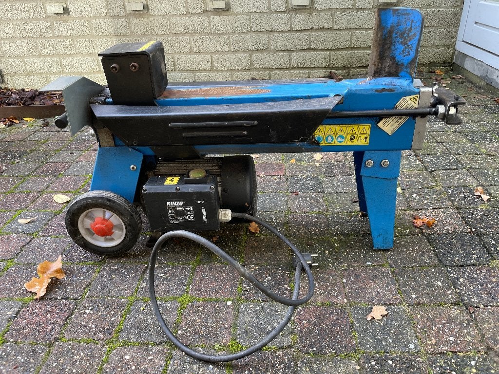 Houtkloofmachine, Ophalen, Gebruikt