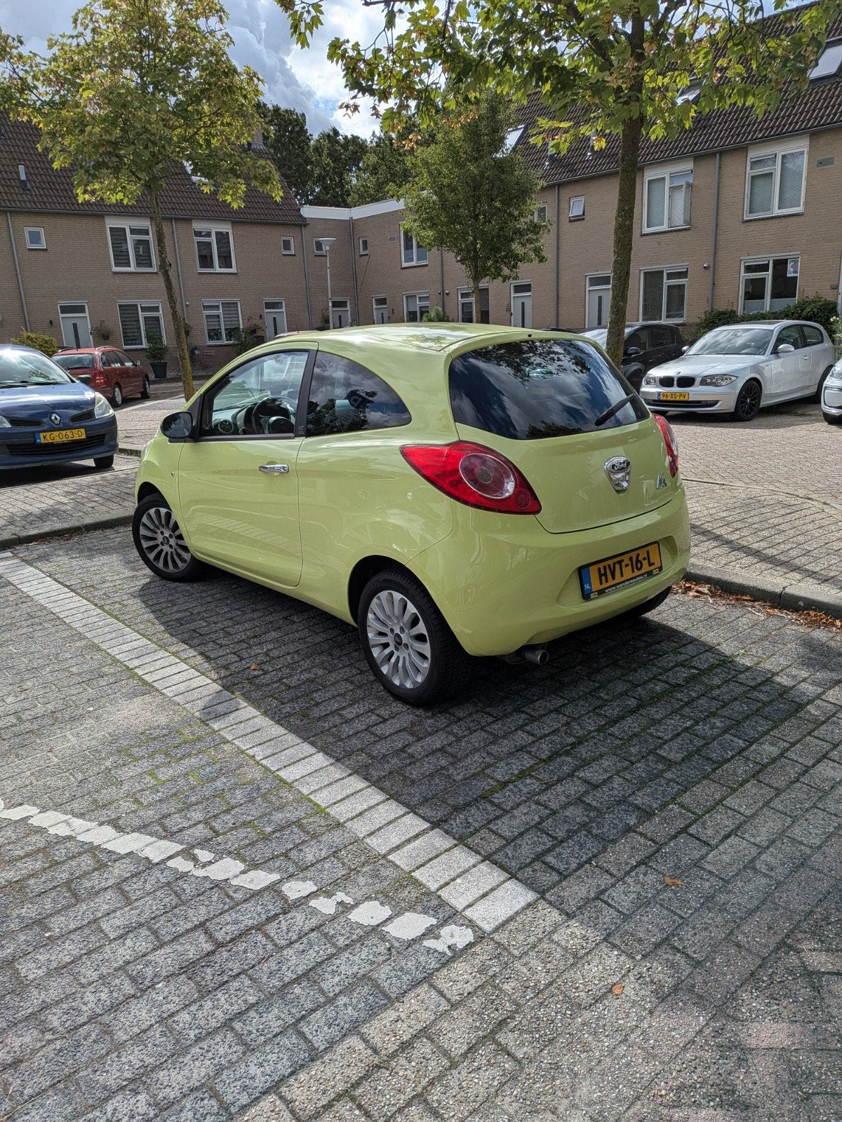 Ford Ka 1.2 51KW 2010 Groen, Auto's, Voorwielaandrijving, Stof, 1242 cc, 4 cilinders