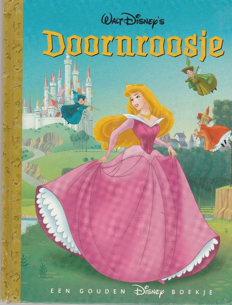 Gouden Boekje DOORNROOSJE VERZENDEN OF OPHALEN, Ophalen, Gelezen, Sprookjes, Gouden boekje