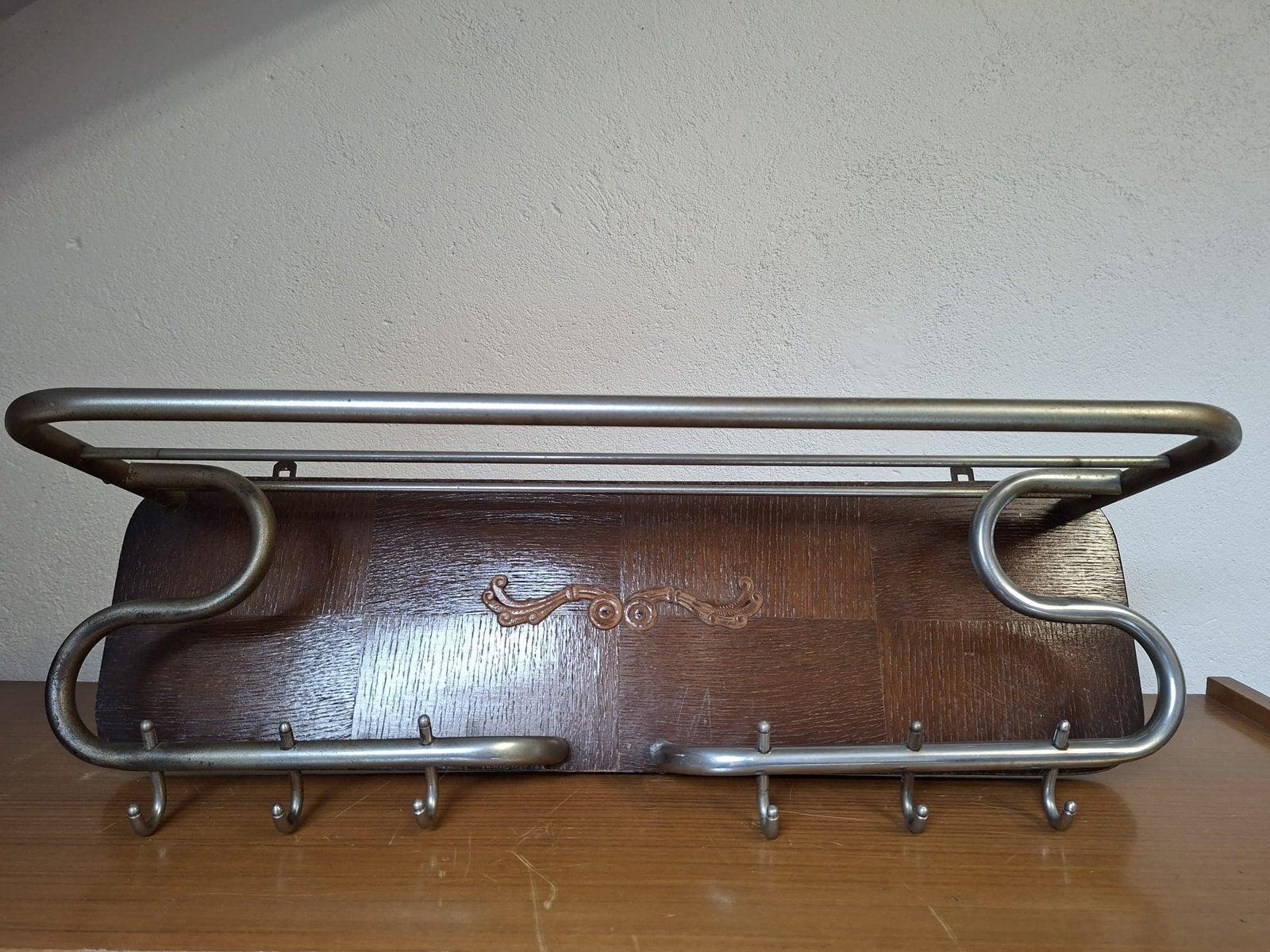 Mooie antieke kapstok mooi model, Gebruikt, Minder dan 100 cm, Hout, Ophalen