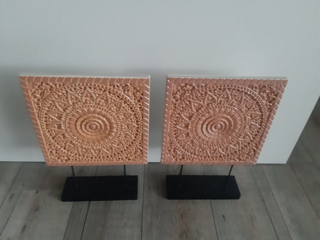 4 stuks - raamschermen, Huis en Inrichting, Ophalen, Gebruikt