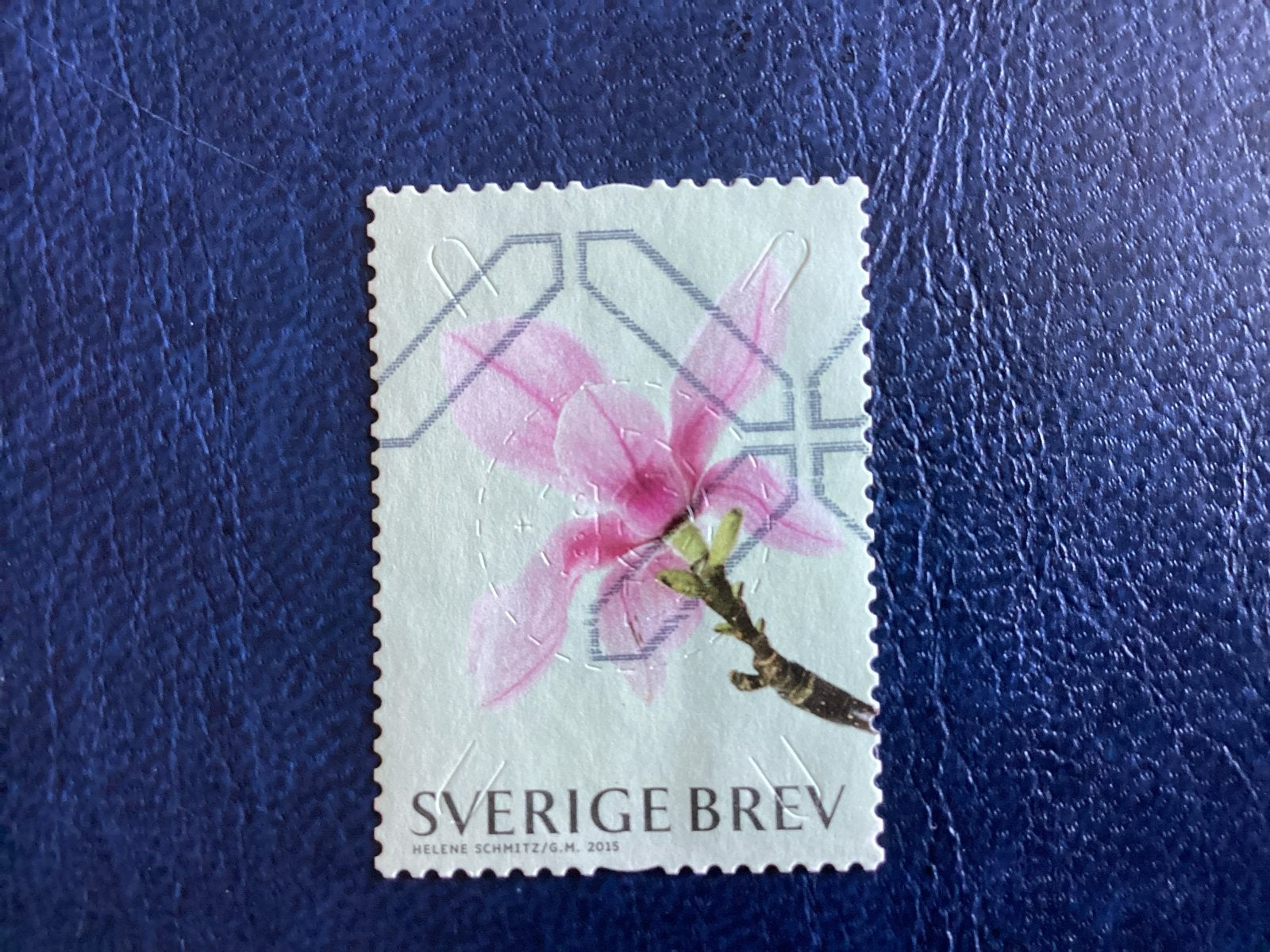 Zweden  2015 - Mi.3052-Magnolia, Verzenden, Zweden, Gestempeld