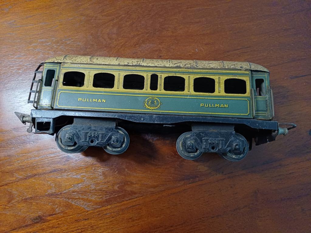 Blikken treinwagon Pullman, Ophalen of Verzenden, Gebruikt