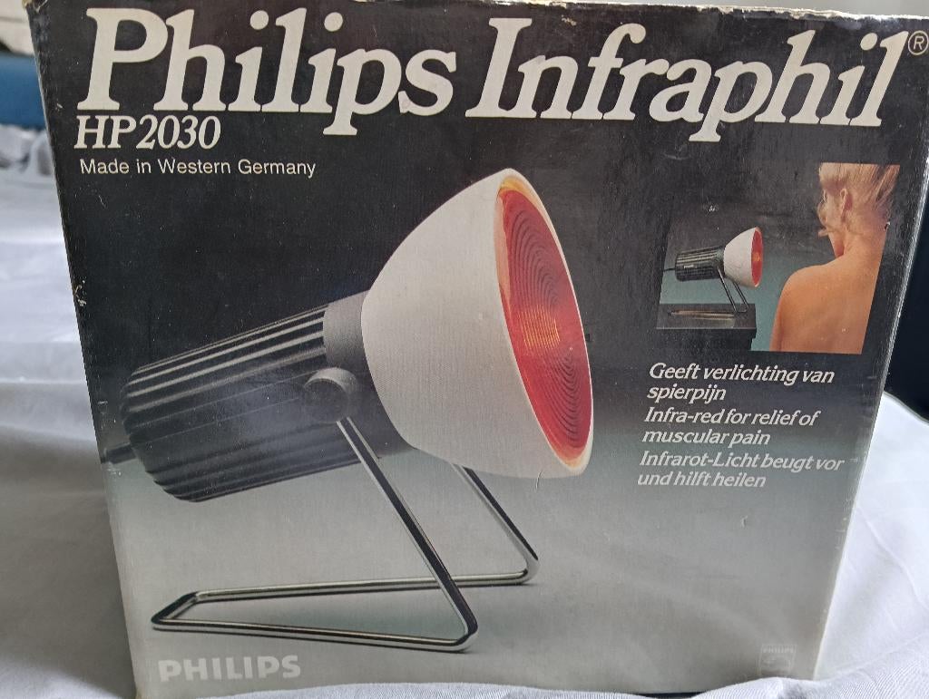 Philips Infraroodlamp HP2030, Witgoed en Apparatuur, Persoonlijke-verzorgingsapparatuur, Zo goed als nieuw, Overige typen, Ophalen of Verzenden