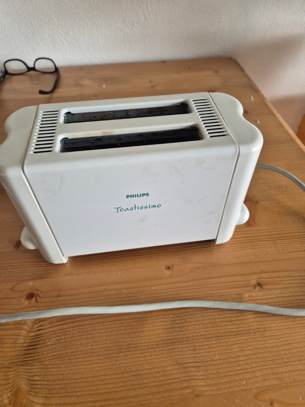 Philips Toastissimo broodrooster - Wit, Ophalen of Verzenden, Gebruikt
