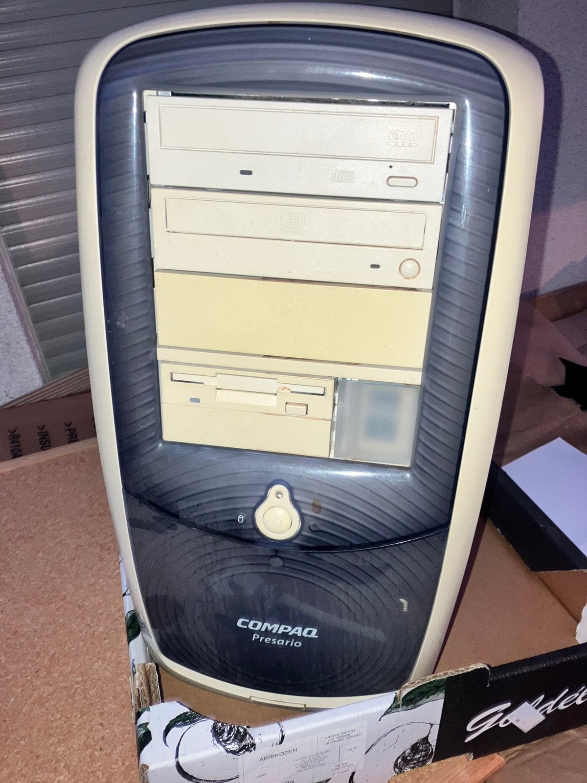 Compaq Presario computer., Ophalen, Gebruikt
