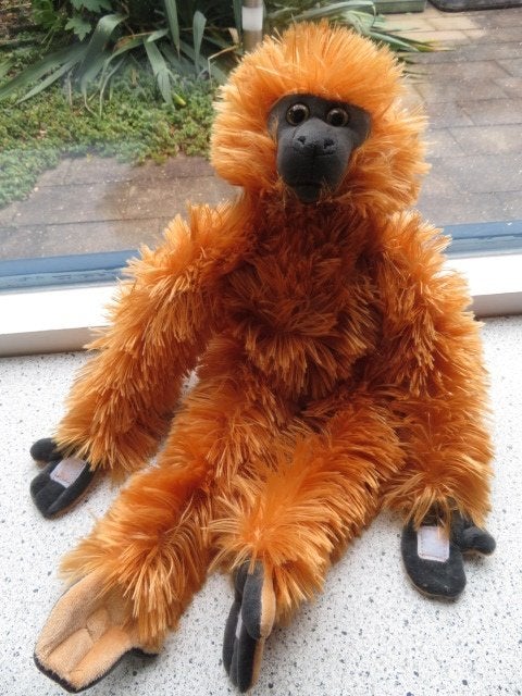 Aap Slungelaap VESPER merk Bright Loyalty Jumbo Monkeez, Ophalen of Verzenden, Middelgroot (20 tot 80 cm), Aap, Met label