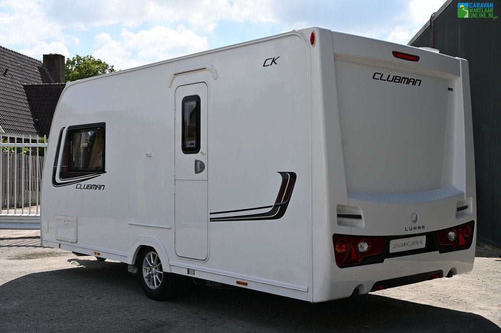 Lunar Clubman CK|E&P level syst|Mover|Voortent, Caravans en Kamperen, Overige merken, Standaardzit, Tot en met 2, Bedrijf
