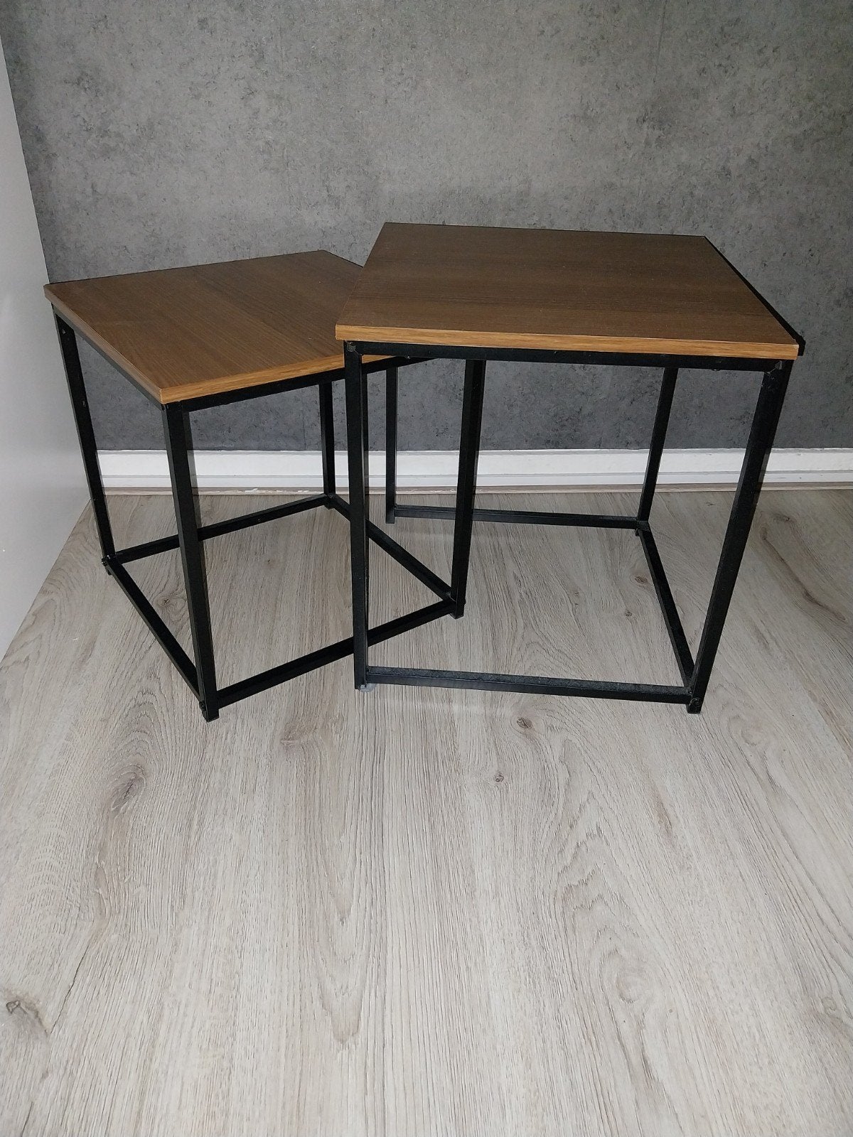 Tafeltje, Ophalen, Minder dan 45 cm, Zo goed als nieuw, Rechthoekig