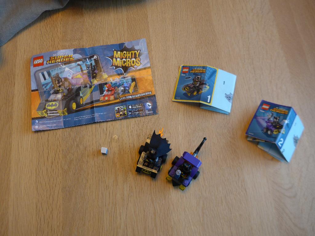 Lego Mighty Micros: Batman vs Catwoman 76061 | DC, Ophalen of Verzenden, Zo goed als nieuw, Complete set, Lego