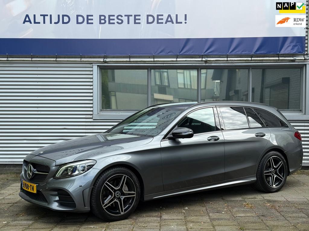 Mercedes-Benz C-klasse Estate 180 Business Solution AMG l Fa, Auto's, Mercedes-Benz, Automaat, Origineel Nederlands, 1430 kg, 750 kg
