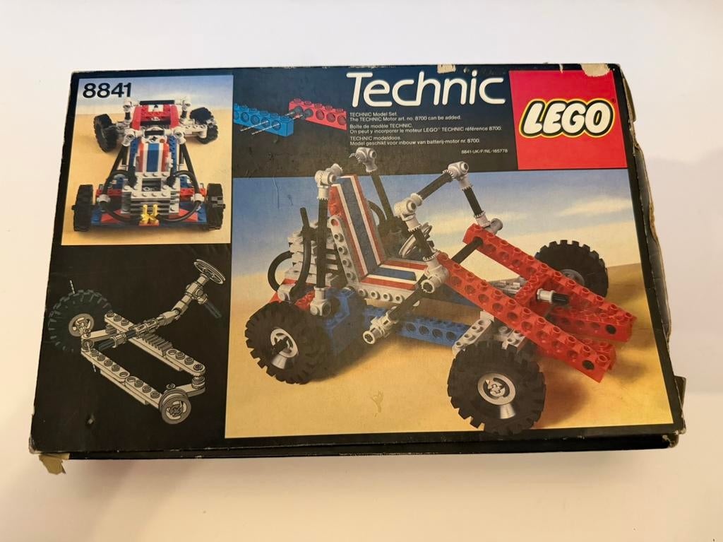 LEGO Technic 8841 Vintage Set + Motor, Kinderen en Baby's, Speelgoed | Duplo en Lego, Gebruikt, Lego, Complete set, Inclusief doos