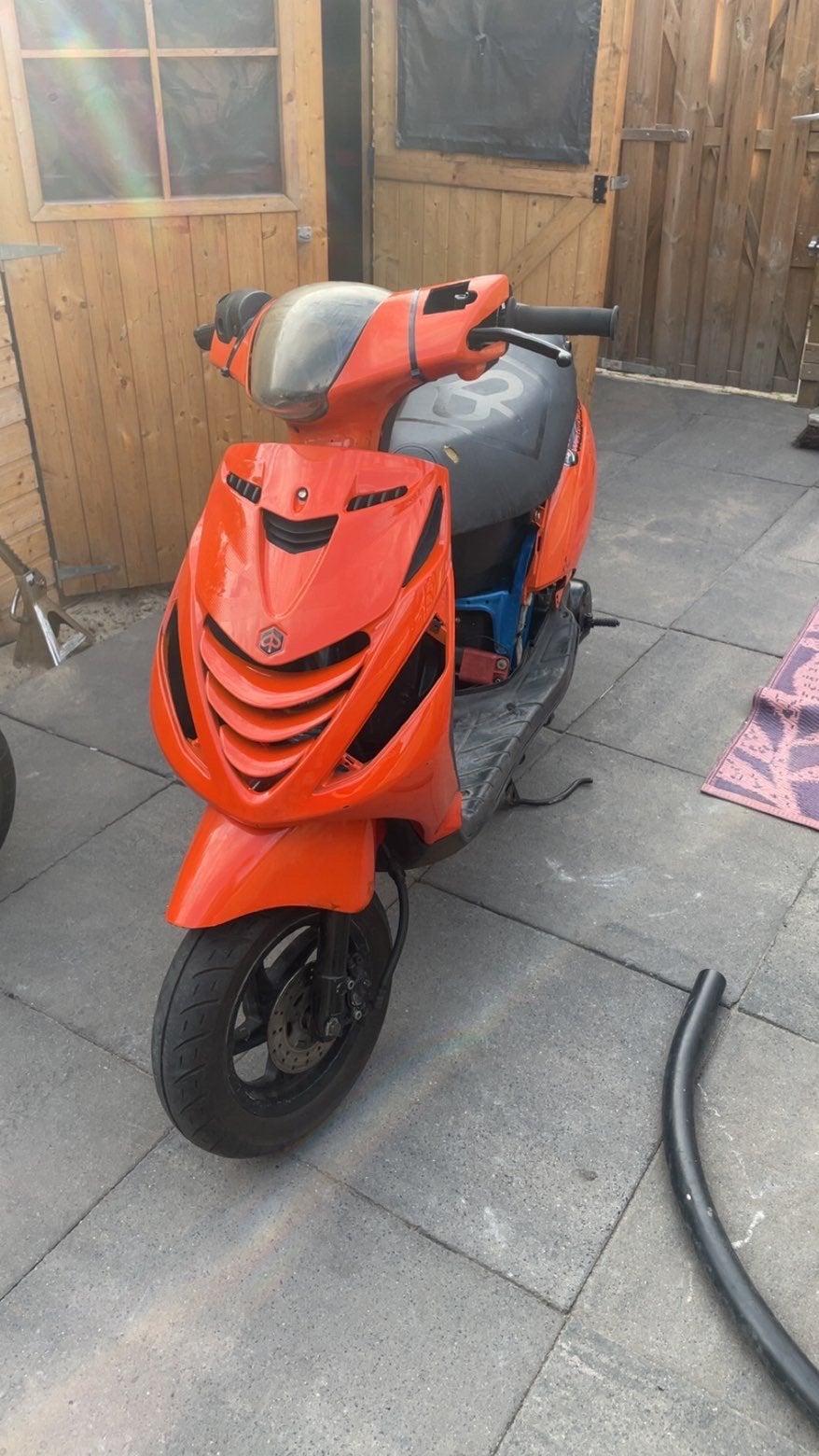 Piaggio zip 70cc, Fietsen en Brommers, Scooters | Piaggio, Zo goed als nieuw, Zip, Tweetakt, Ophalen