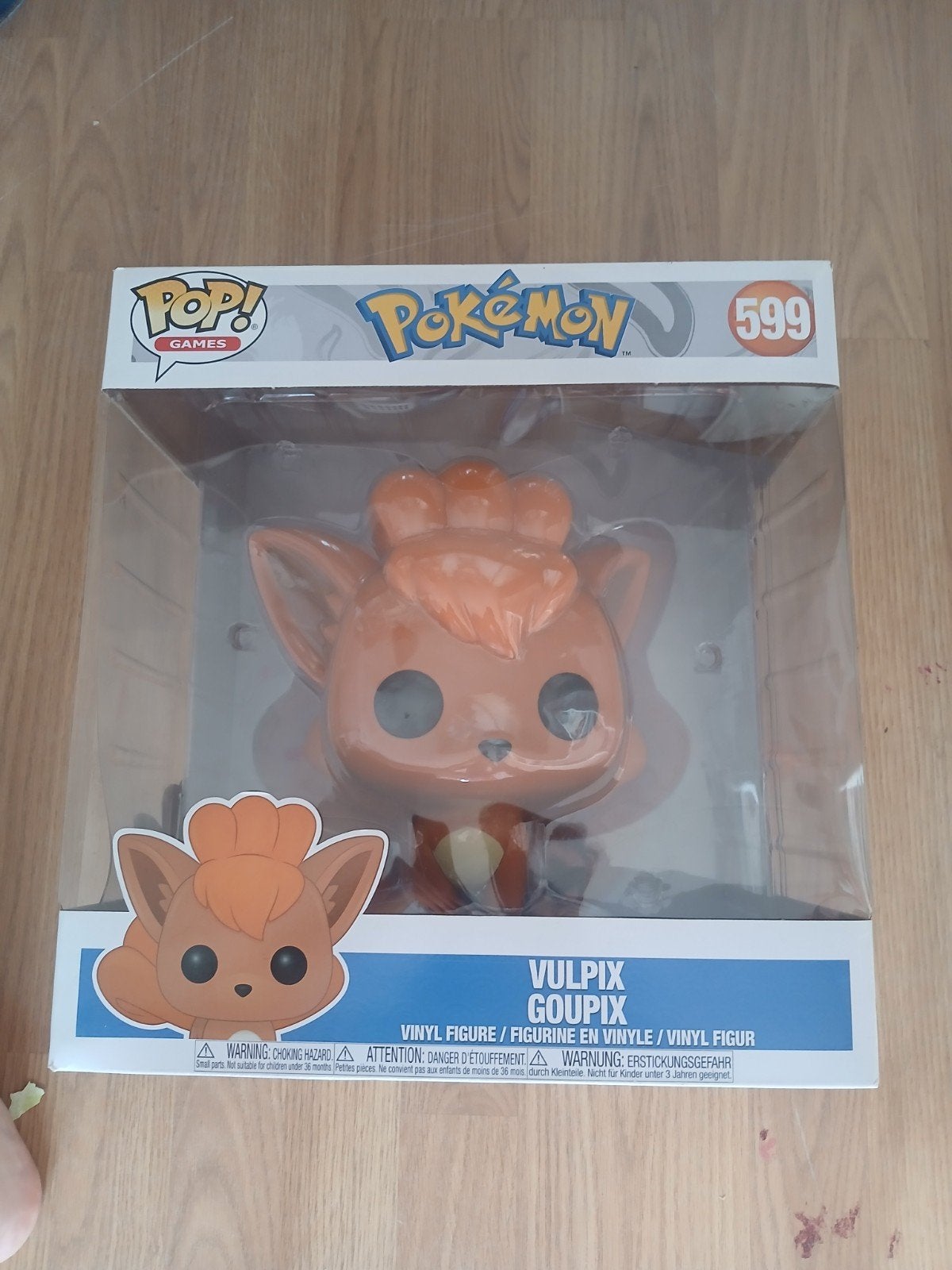 Funko Pop! Games Pokémon Vulpix Goupix #599, Ophalen, Nieuw