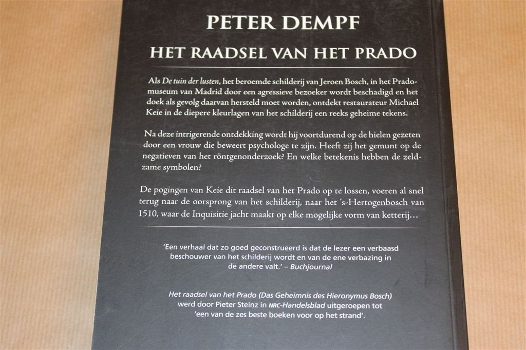 Het Raadsel van het Prado — Jeroen Bosch Mysterie, Boeken, Ophalen of Verzenden, Zo goed als nieuw
