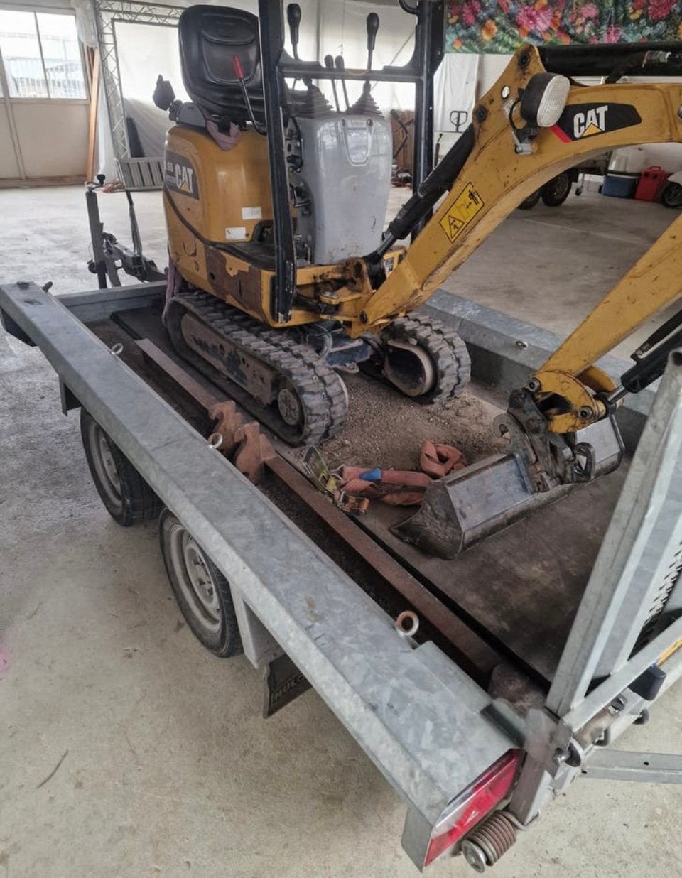 Zware Trailer Huloc 2600 kg 2018, Ophalen, Gebruikt, IJzer