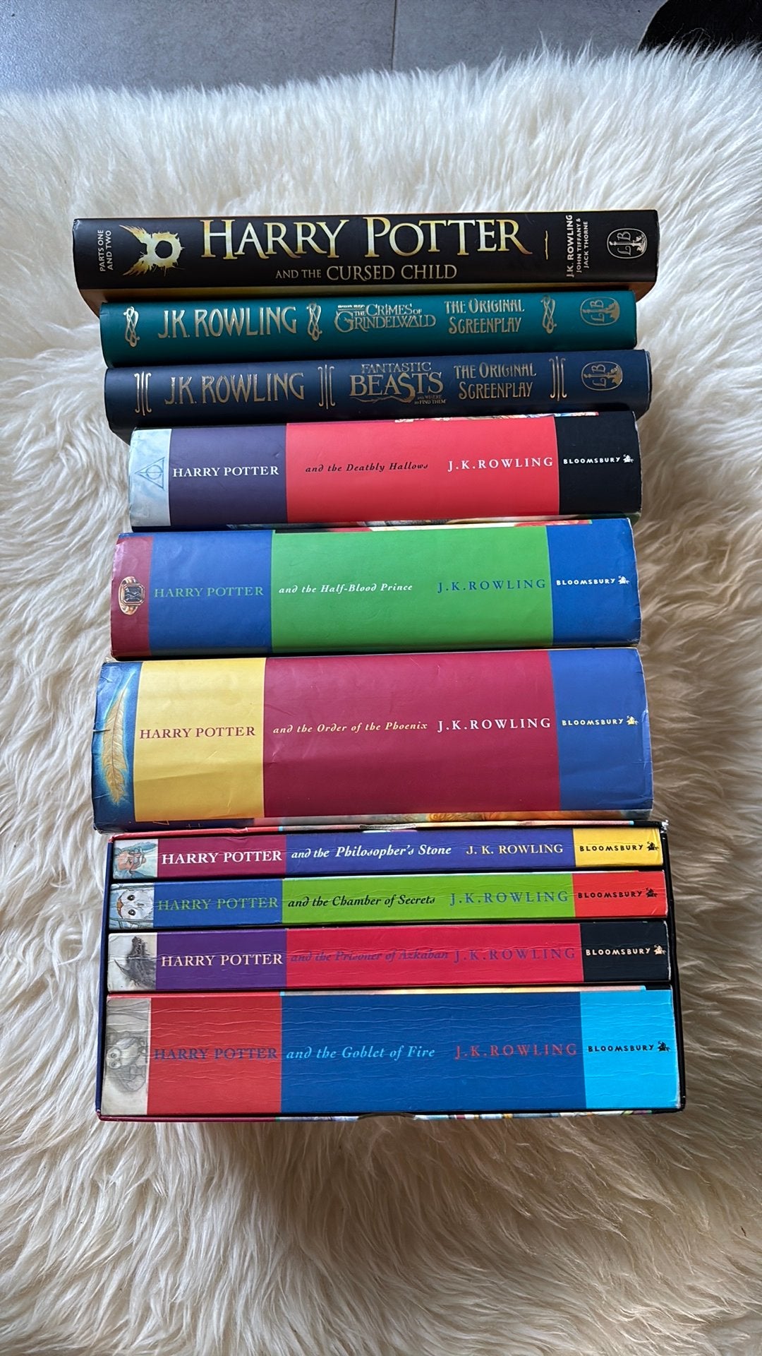 J.K. Rowling - Harry Potter Collection Complete | 10 Books, Ophalen of Verzenden, Zo goed als nieuw, J.K. Rowling