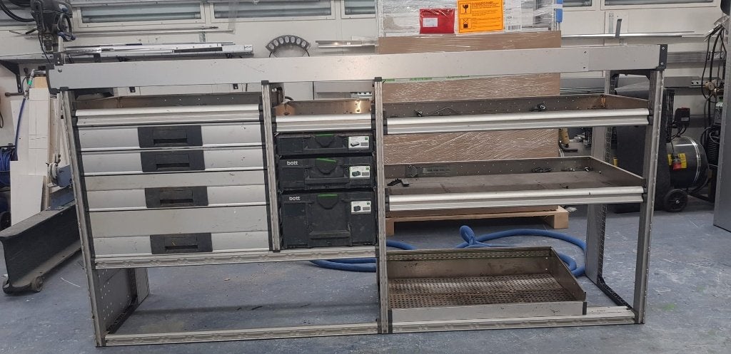 Gebruikte Bott Vario3 Bedrijfswageninrichting