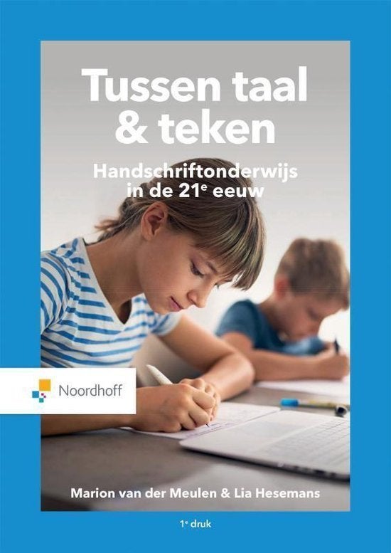 Tussen Teken en Taal, 1e druk, Boeken, Studieboeken en Cursussen, Zo goed als nieuw, Noordhoff Uitgevers, Alpha, HBO