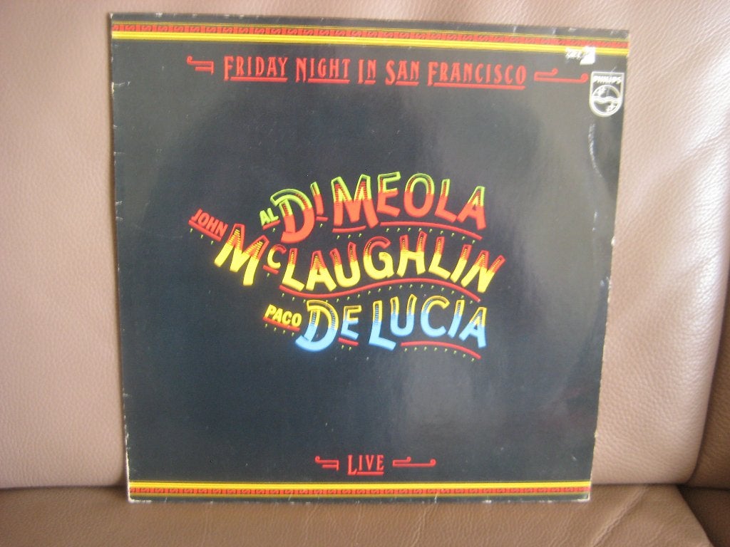 Al Di Meola, John McLaughlin, Paco De Lucia* – Friday Night, LP, Ophalen of Verzenden, Zo goed als nieuw, 12 inch