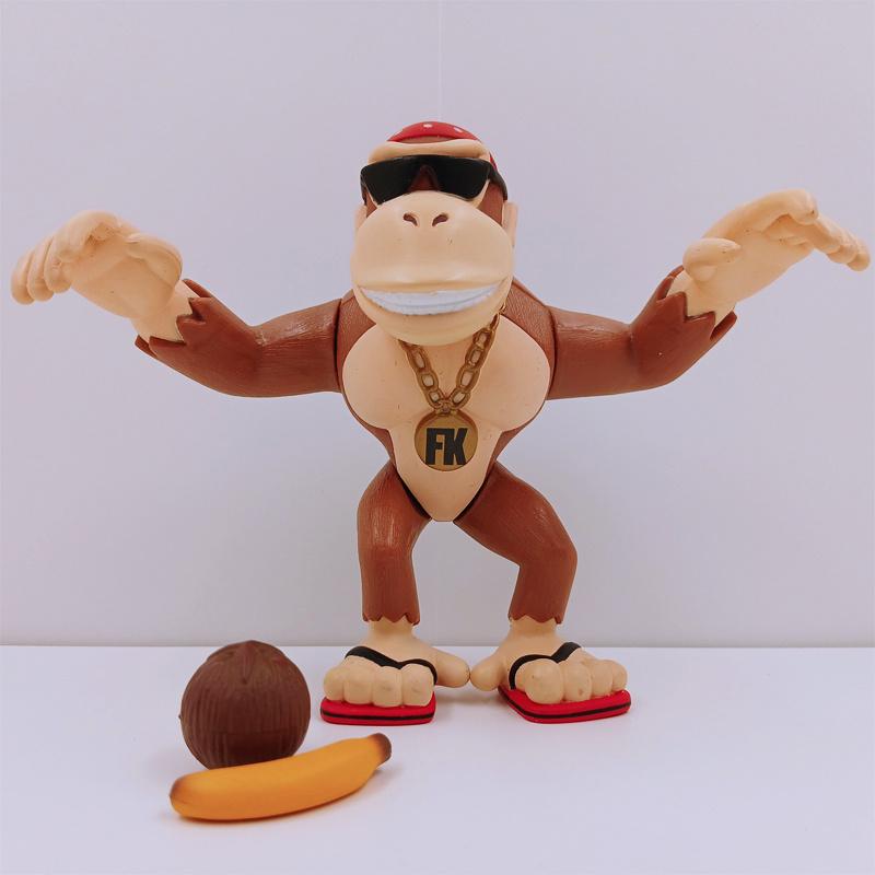 Funky Kong V1 Toysite 1999 actiefiguur, Ophalen of Verzenden, Zo goed als nieuw