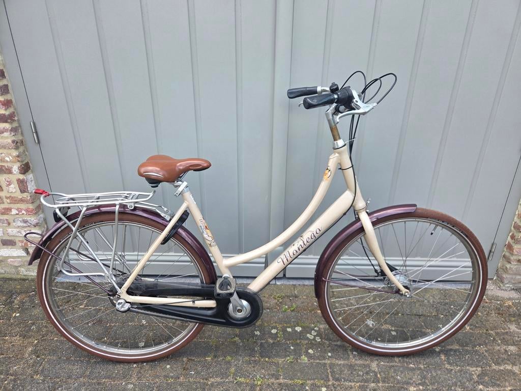 Damesfiets Montego 28 inch 3 versnellingen, Fietsen en Brommers, Versnellingen, Trommelrem, Ophalen, Overige merken